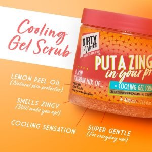 Dirty Works Put A Zing In Your Prep Cooling Gel Scrub – 400M(3)