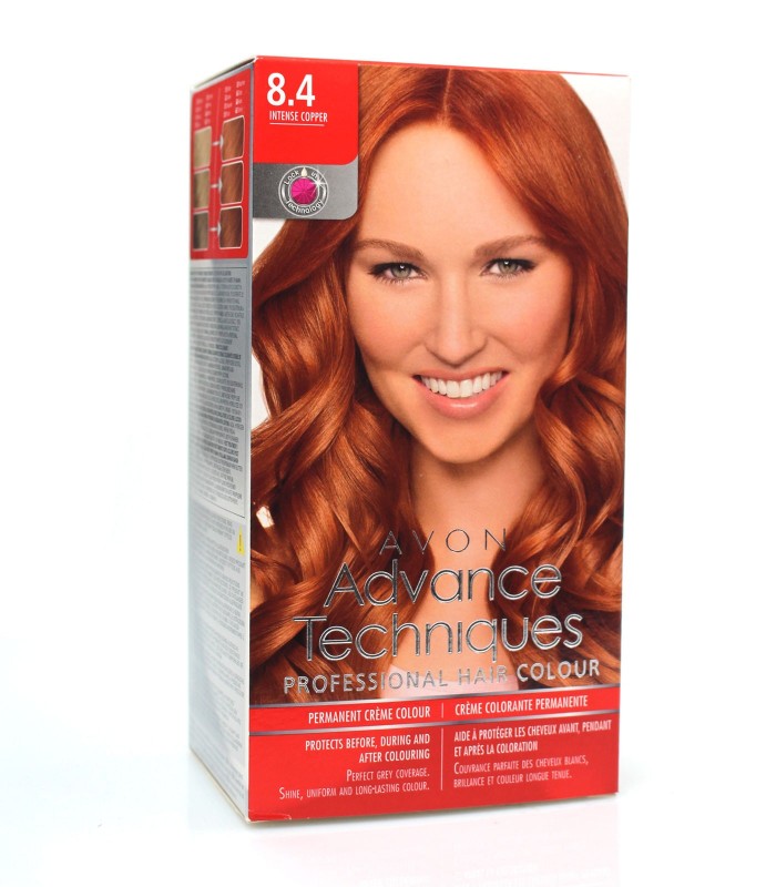 AVON Advance Techniques Professional Hair Colour –  INTENSE COPPER – EF