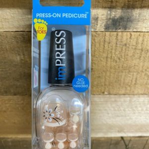 Impress Manicure- Press On Pedicure for toes. 